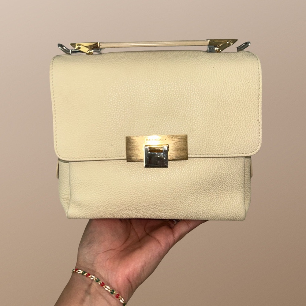 BALENCIAGA Le Dix leather handbag